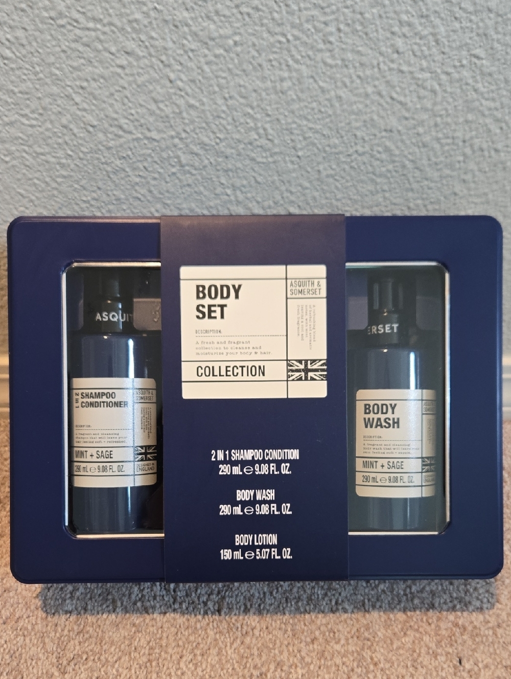 NEW Mens Body Care Set